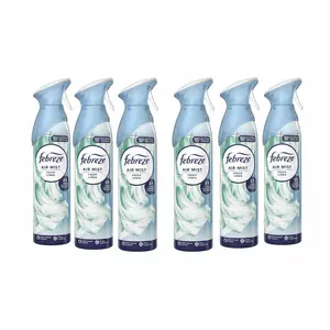 Febreze Air Mist, Fresh Linen, 185ml - 6 PACK