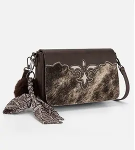Genuine Cowhide Crossbody by Trinity Ranch