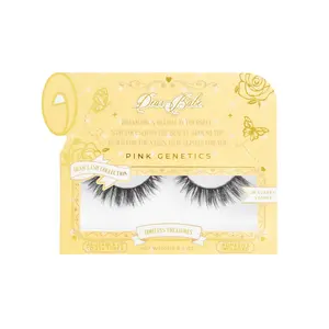 Timeless Treasures Pink Genetics Eyelashes Makeup Eyelash Extension Dear Babe Collection Reusable Up to 10.22 Times Cosmetic Enhancer