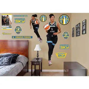Candace Parker - RealBig Collection - Official WNBA - Chicago Sky - Reusable Vinyl Wall Decals