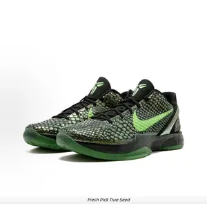 Black Green Gradient Mesh Low Top Basketball Sneakers Neon Green Logo Matching Green Cushion Sole Lightweight Anti-Slip Court Training Athletic Shoes Unisex