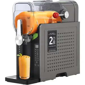 Slushie Machine 68oz, All-in-One Slushy Maker for Home with LED Display & Auto-Clean, No Ice Needed & One-Touch Reservation, 6 Preset Programs for Frozen Margaritas, Ice Cream & Frappés