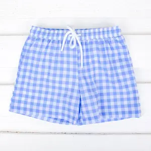Capri Blue Swim Trunks - Boys Swimsuit