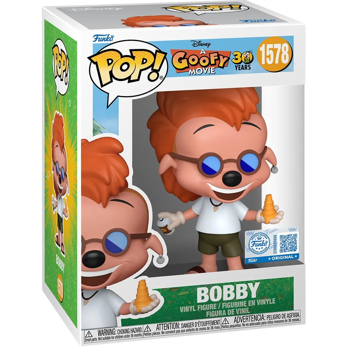 Funko Pop! Vinyl Figure #1578 - Bobby A Goofy Movie