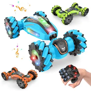 Gesture Sensor Remote Control Stunt Car, 4WD Remote Control Hand Control Conversion Stunt Car Toy, Off-road Monster Truck, Birthday Gift, Rc Stunt Cars