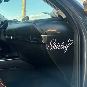 Custom Cursive Name Decal - Personalized Name Decoration Custom Cursive Name Decal - Personalized Name Decoration