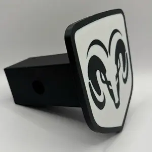 Dodge RAM Truck & SUV Hitch Receiver Cover – Multiple Designs – Easy Install