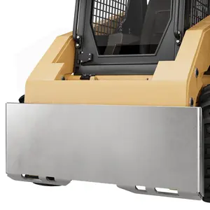 【GARVEE】1/2" Skid Steer Attachment Plate - Universal Quick Attach Adapter Mounting Plate Compatible with Bobcat and Kubota Tractors for Efficient Equipment Connection Steering Tires