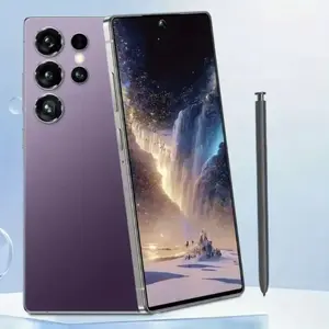 New 2025 Android 14 Smart phone,Case,Protection- Perfect Holiday Birthday Gift ,Casing Display Screen Protector,Stylus, Earphones, Type-C Charging Cable,Case