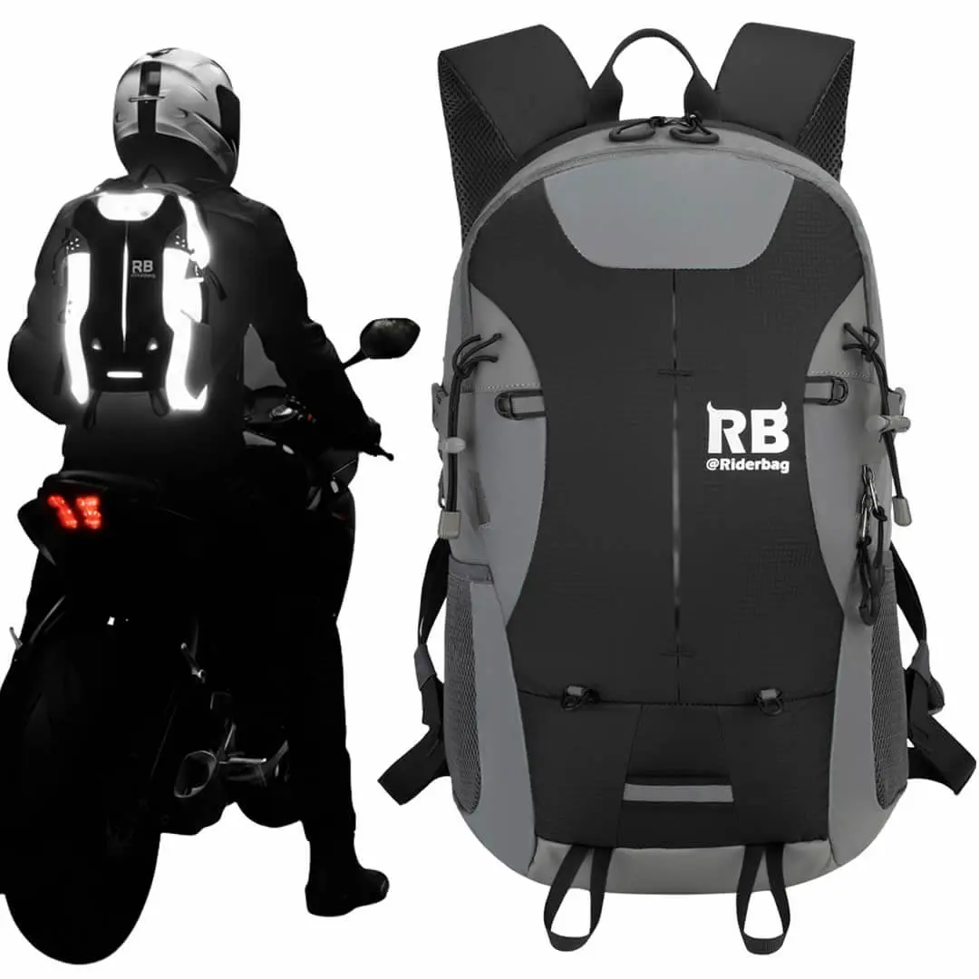 Riderbag Reflective Motorcycle Backpack Riderbag Reflective Motorcycle Backpack