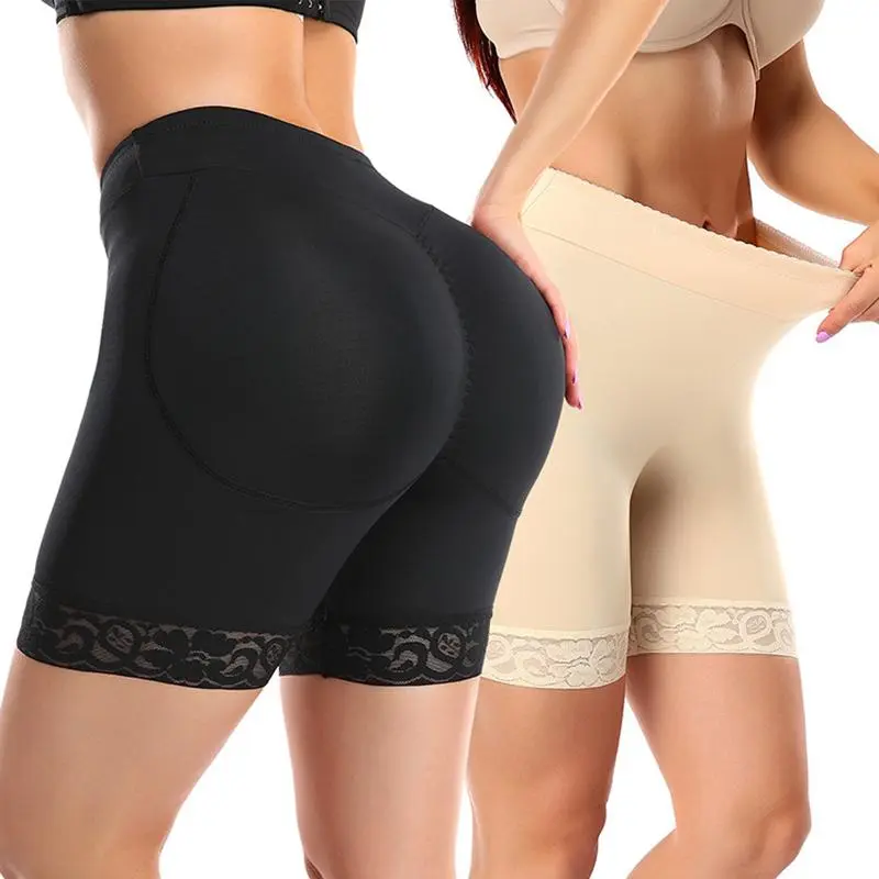 Seamless Invisible Shapewear Briefs - No Show Under Clothes with Removable Pads for a Natural Looking Big Booty Butt Lifter