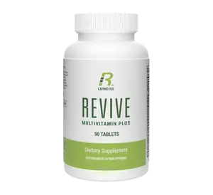 Revive Plus | Daily Multivitamin Tablets with Probiotics, Superfoods & Herbal Extracts – Complete Vitamin & Mineral Formula for Energy, Immunity, Digestion & Overall Wellness – 90 Tablets, Non-GMO, Gluten-Free