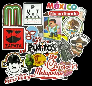 30pcs Mexican Blue-Collar Humor Stickers –Toolboxes, Bumpers, Coolers & More, Waterproof Vinyl Pack with Snarky Jobsite Jokes, Great Gift for Workers, Decor for Hard Hats,