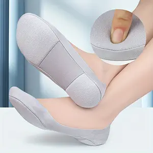 1 Pair of 3D Arch Massage Comfortable Breathable Invisible Socks