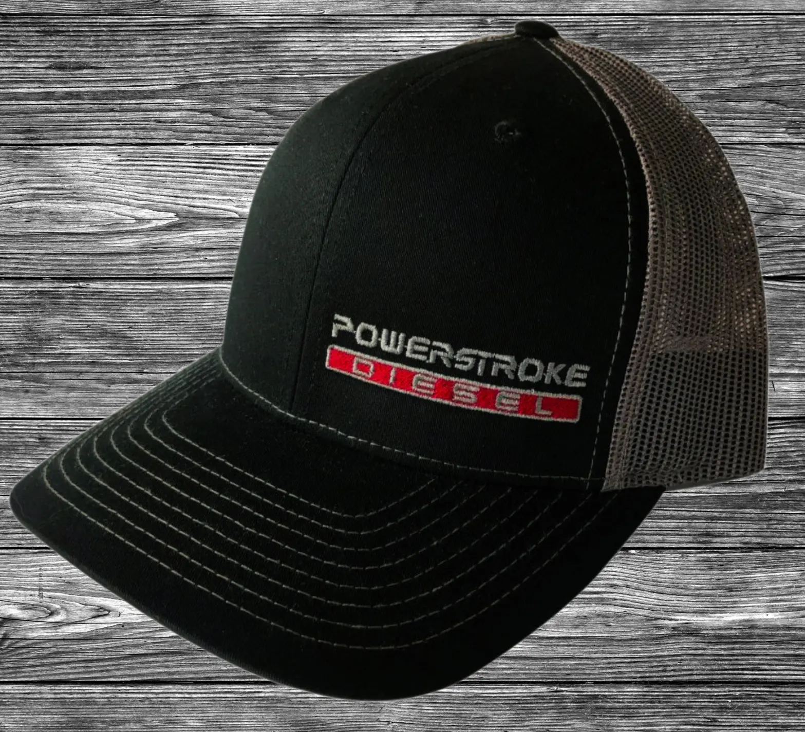 Powerstroke Diesel Hat (Black & Gray) Richardson 112