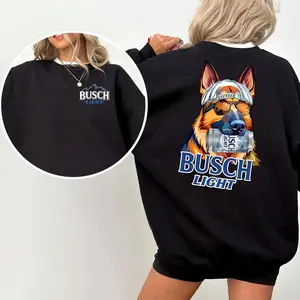 Busch Light Beer Dog Hunting Hoodie, Busch Light Beer Shirt, Menswear Sweaters Tops Pullover Human Casual Long Sleeve, Graphic Tees For Women And Men Sweatshirt, Hoodie, Comfort Colors