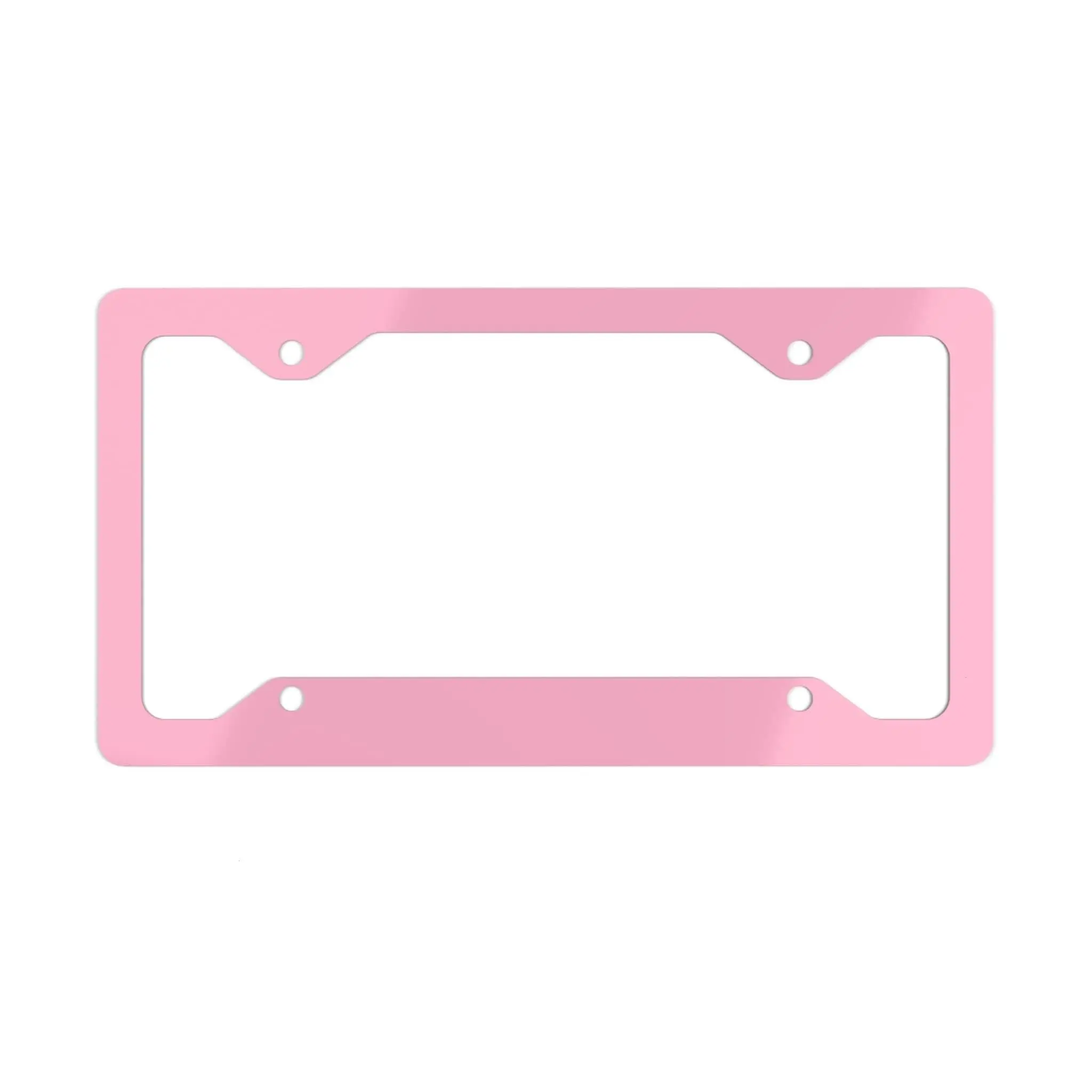Pink License Plate Frame, Car Accessories for Women, Cute Car Decor, Gen Z Car Bumper, Gift for Her
