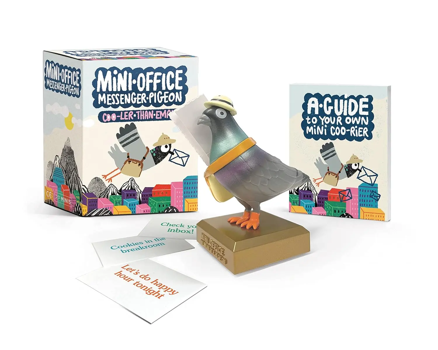 Mini Office Messenger Pigeon Children's Literature & Art Book - Coo-ler Than Email, 48 Pages (RP Minis)