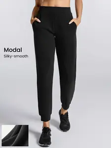 GLOWMODE Modal Adjustable Drawstring Pocket Joggers Daily Lounge Fall