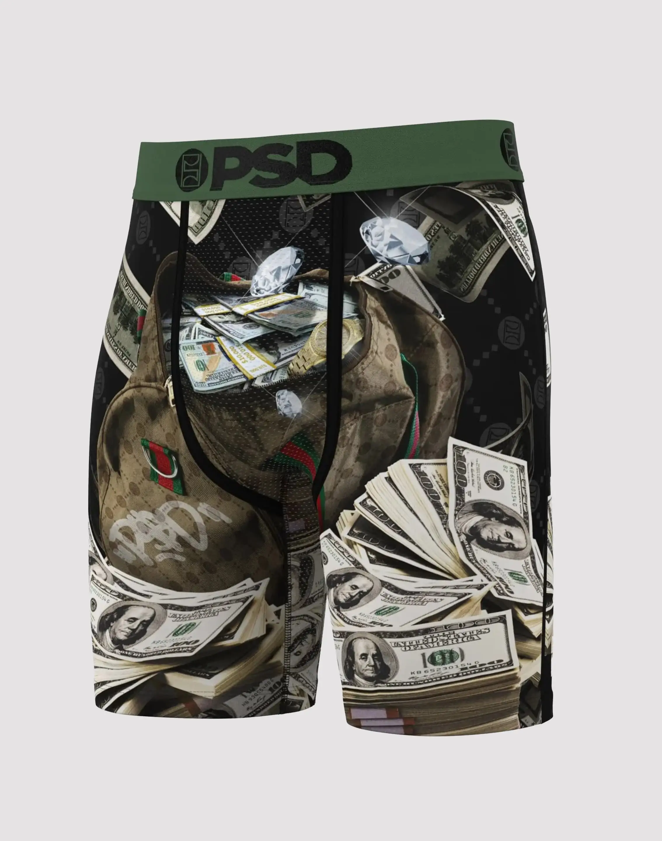 Mens Psd Underwear Catch A Bag Boxer Briefs