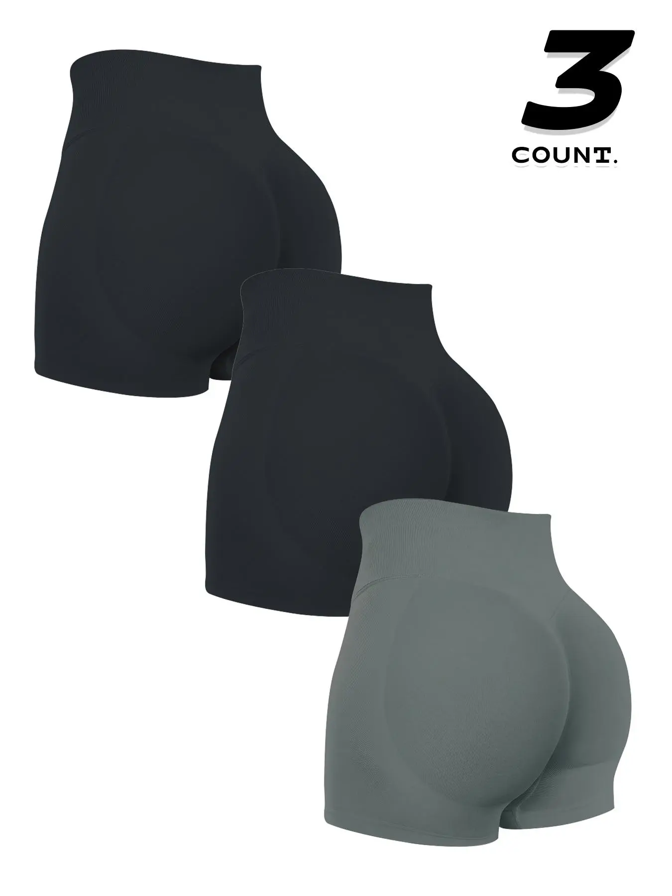 Black + Black + Grey