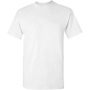 GILDAN G500 100% Cotton Crew Neck T-Shirt - Soft & Comfortable Basic Tee for Everyday Wear