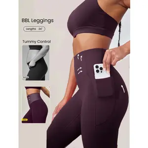 GLOWMODE 24'' BBL CoreHold Tummy Control FeatherFit-Sculpt Leggings with BBL Jacket Set TikTokShopBlackFriday