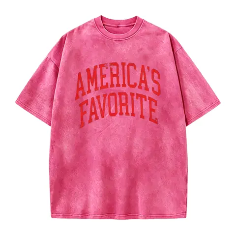 Women's Seamless Round Neck Cotton Short-Sleeve T-Shirt - Soft, Smooth, Lightweight, Foldable, Loose Casual Solid Basic Top with Retro US Pride Graphics for 4th of July, All Seasons, Cold Wash