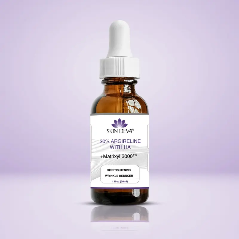 [Skin Deva]20% Argireline Serum with Matrixyl 3000 + Hyaluronic Acid | Anti-Aging, Wrinkle Reducer, Firming & Hydrating Serum | Skin Repair & Plumping Care | All Skin Types