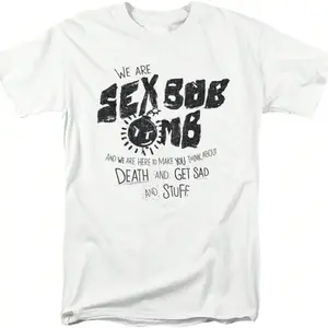 Scott Pilgrim Vs. The World And Stuff Unisex Adult T Shirt