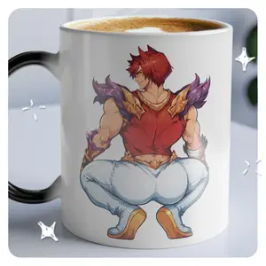 LEAGUE OF LEGENDS Sett Mug - Heartsteel Sett Gift -Arcane Fans Cup, Gaming Mug, League of Legends Fan Gift