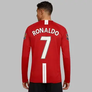 07-08 Retro Long Sleeve NO.7 Cristiano Ronaldo Soccer Jersey