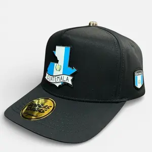 “GUATEMALA” GORRAS CHIDAS SNAPBACK HAT PLATE STYLE CAP FOR MEN AND WOMEN - VISERA GAMUZA