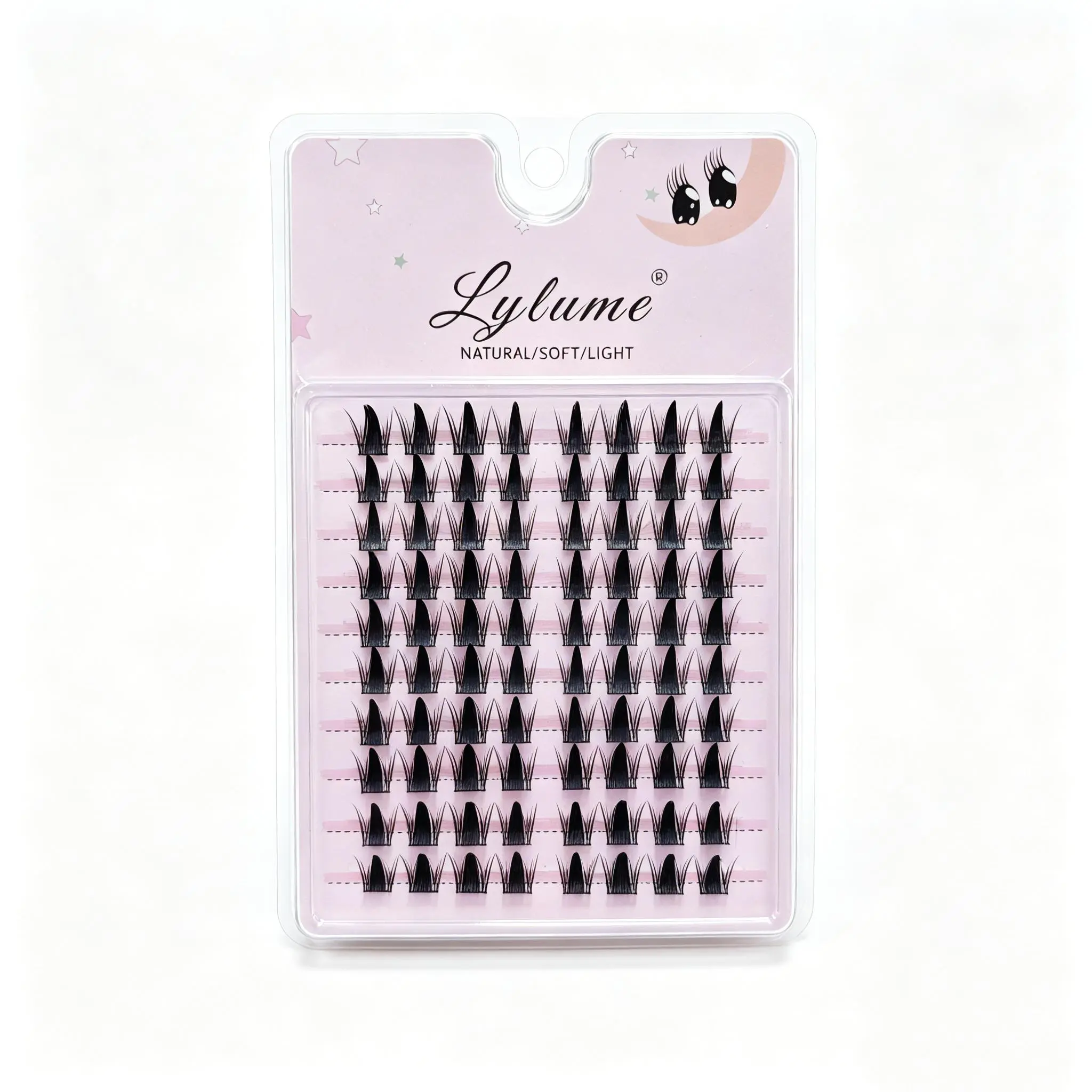 Wispy C Curl Individual Lashes, Easy Apply DIY Extension Clusters, 10-15mm Mixed Length, Reusable for Beginners, Cat Eye & Doll Eye Looks, Makeup Products, Cosmetic, Eyelash Clusters, Lash Extensions, Anime Lashes