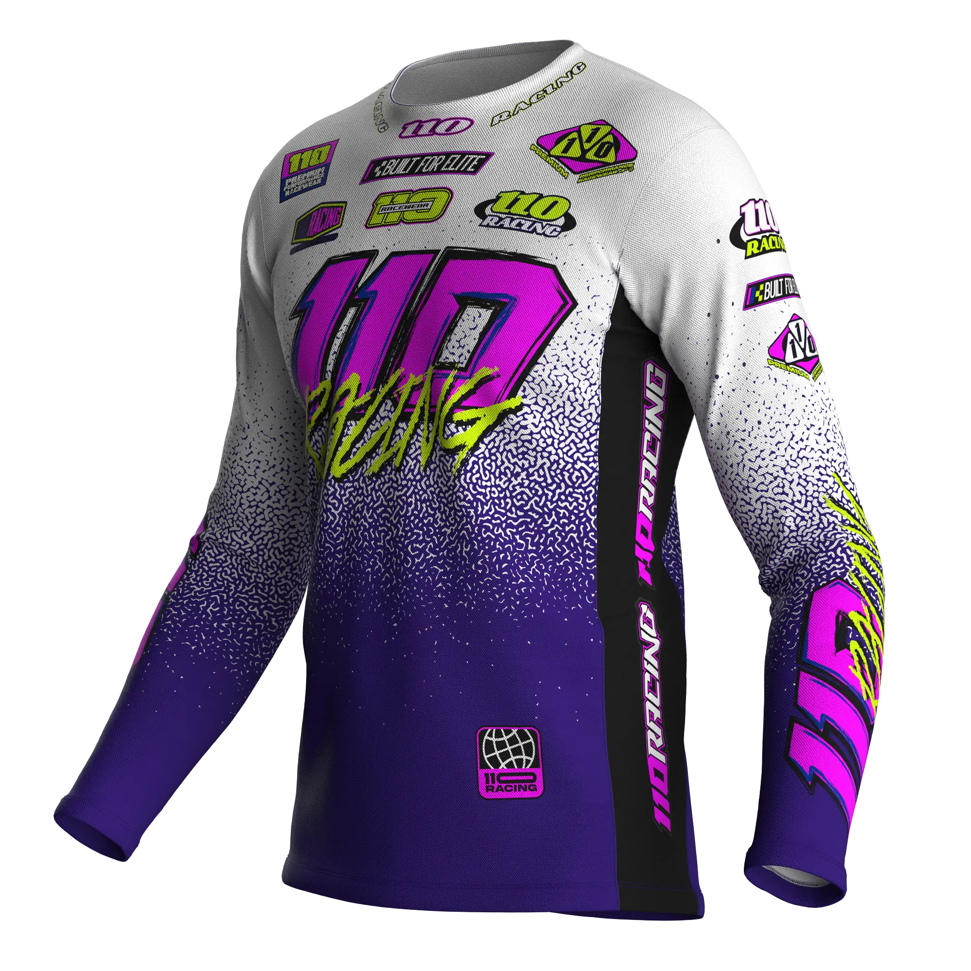 110 RACING // PHASE 199X YOUTH JERSEY – ULTRA VIOLET