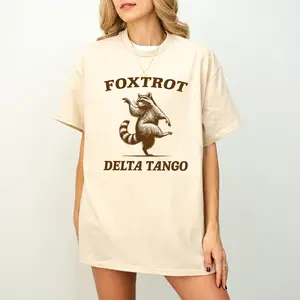 Foxtrot Delta Tango Shirt, FDT Shirt, Funny Raccoon Shirt, Liberal Tee, Democrat Gift, Feminist Shirt, Resist Tee