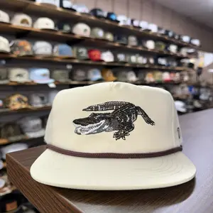 Gator Rope Hat - Ivory