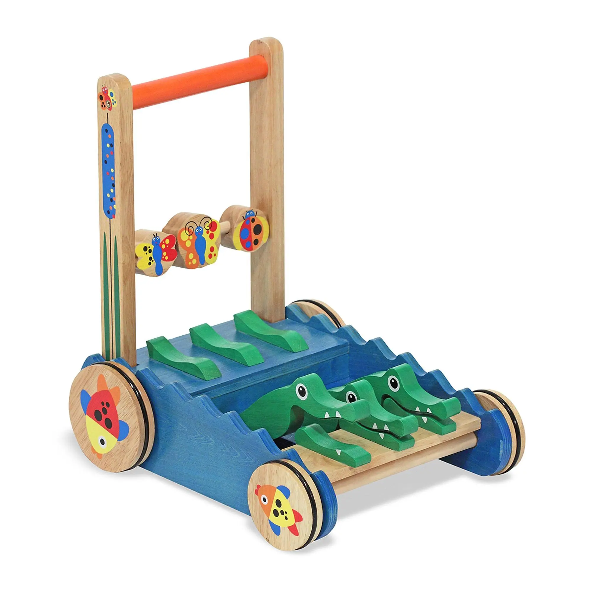Melissa & Doug Chomp & Clack Alligator Push Toy Melissa & Doug Chomp & Clack Alligator Push Toy