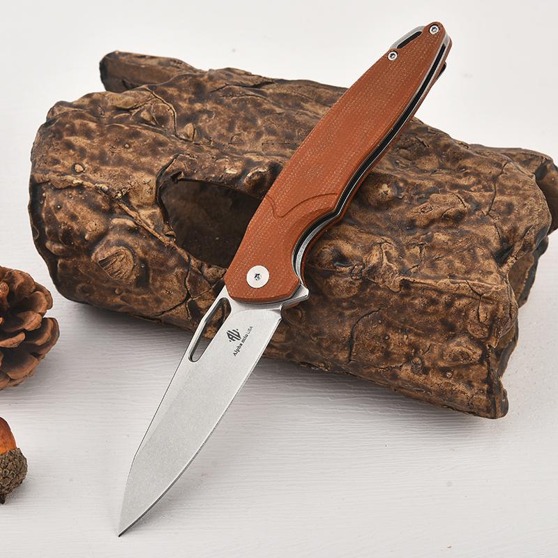 [Baipi] High-end outdoor multi-functional tactical knife, portable knife folding knife G10 non-slip handle N690 stainless steel material, anti-corrosion and wear-resistant high-performance household outdoor multi-functional folding knife