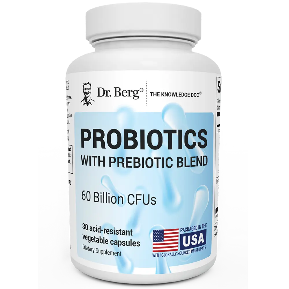 Dr. Berg Probiotics with Prebiotic Blend Dr. Berg Probiotics with Prebiotic Blend
