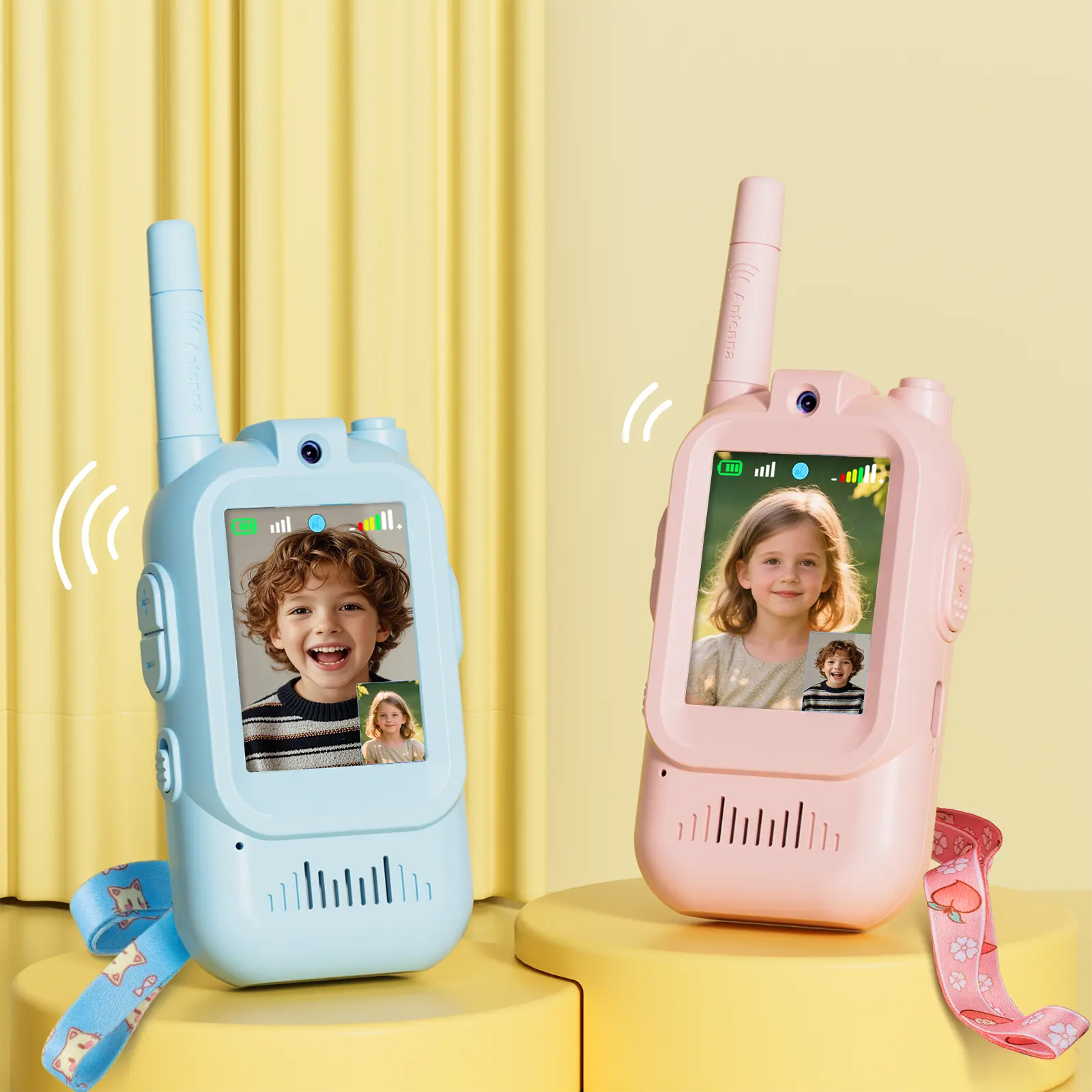 Kids Walkie Talkies Christmas Gift Visible Walkie Talkie Kids Toy Two Way Radio Audio Wireless