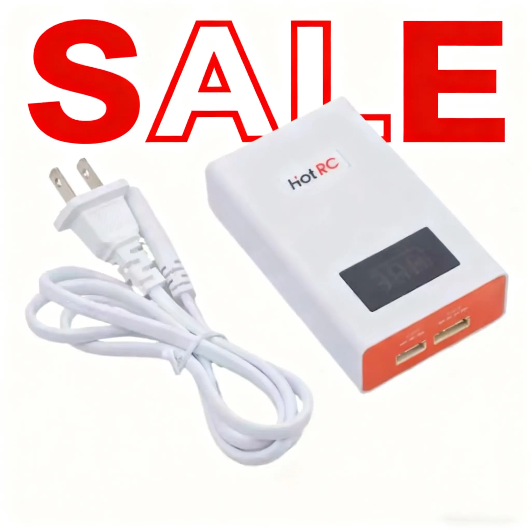 A400 Battery Charger for 3S 4S Electric Remote Control Toys - 11.1V/14.8V Compatible, US Standard Plug