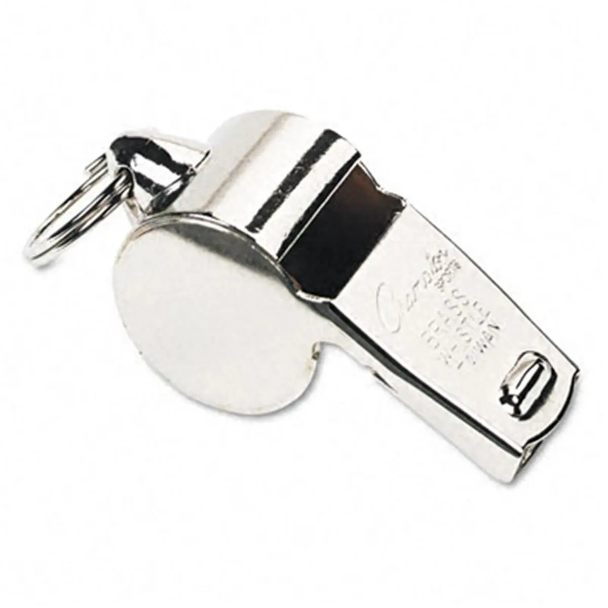 DDI 508582 Heavy-Duty Silver Metal Sports Whistle - Bird Training Aid with Sound Signal, All Seasons Use - 2-Piece Dozen Case, 0% Pre-Consumer Recycled Content