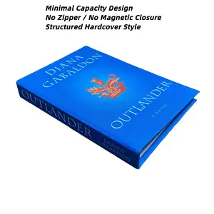 Outlander  Hardcover Book Replica Wallet – Hardcover-Style Book Wallet for Light Carry, 4 Card Slots, Coin Pocket, Unique Gift for Book Lovers