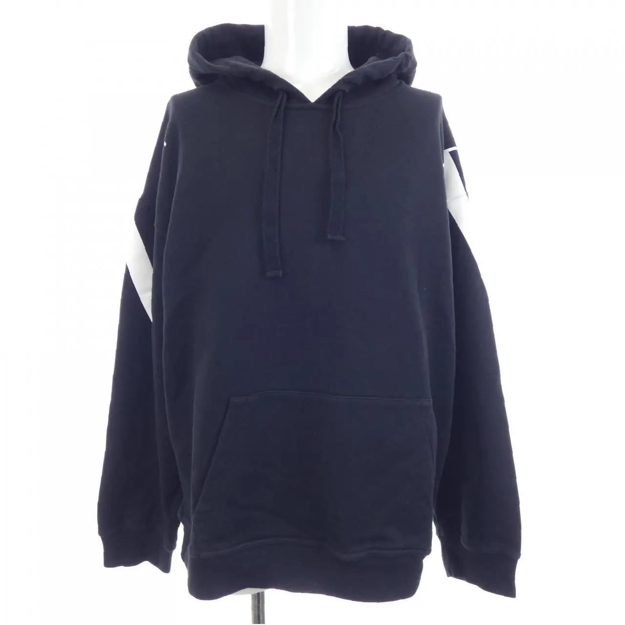 Pre-owned Valentino Cotton Small Leather Goods Hoodie