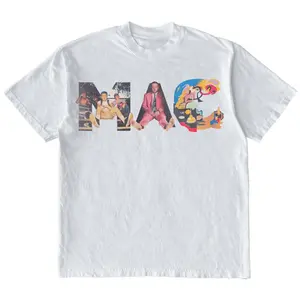 【S-5XL】Mac Miller Head Collage Shirt Vintage Rapper Graphic Tee Shirt Rap Hip Hop Merch Oversized Heavy Cotton Men Women Menswear Top