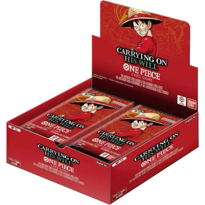 One Piece TCG OP-13 Carrying on his Will Booster Box English