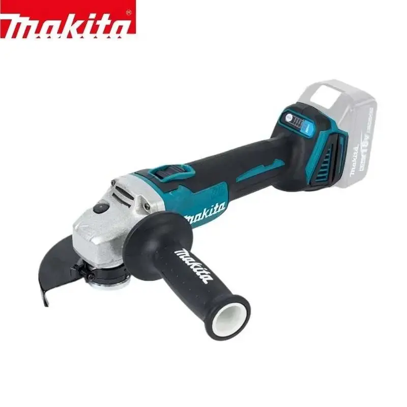 Makita DGA404 125mm Cordless Brushless Angle Grinder - Variable Speed Cutting Machine with Consistent Power, Precision in Hands for DIY & Different Materials