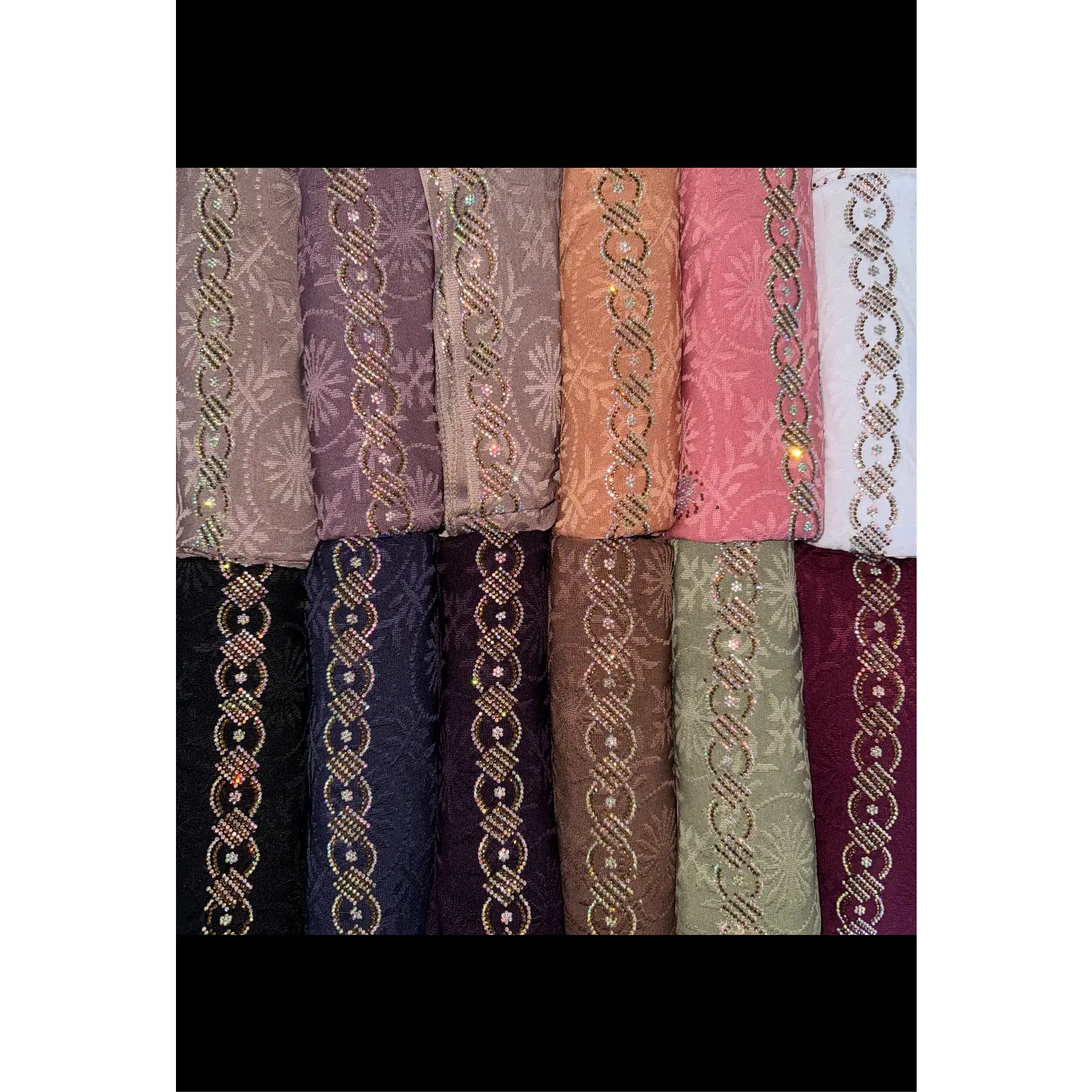 Stone-Work Hijabs