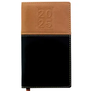 2025 Pocket Planner/Pocket Calendar, 3.5"x6": Includes 14 Months (November 2024 - December 2025) / 2025 Weekly Planner/Weekly Agenda/Monthly Calendar Organizer (Brown/Black)